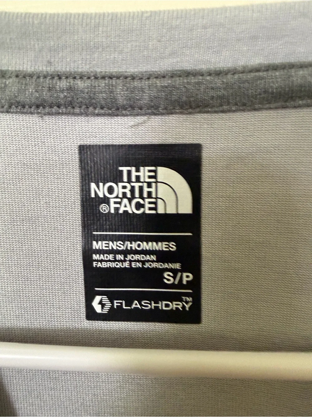 The North Face Men's Light Gray Long-Sleeve Henley